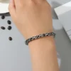 BRAC Seamless Silver Metallic Loop Bracelet